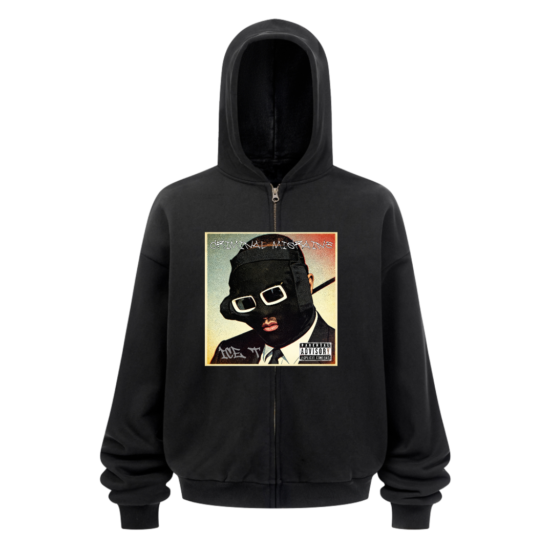 Criminal Migraine Limited Edition Fleece Zip Hoodie
